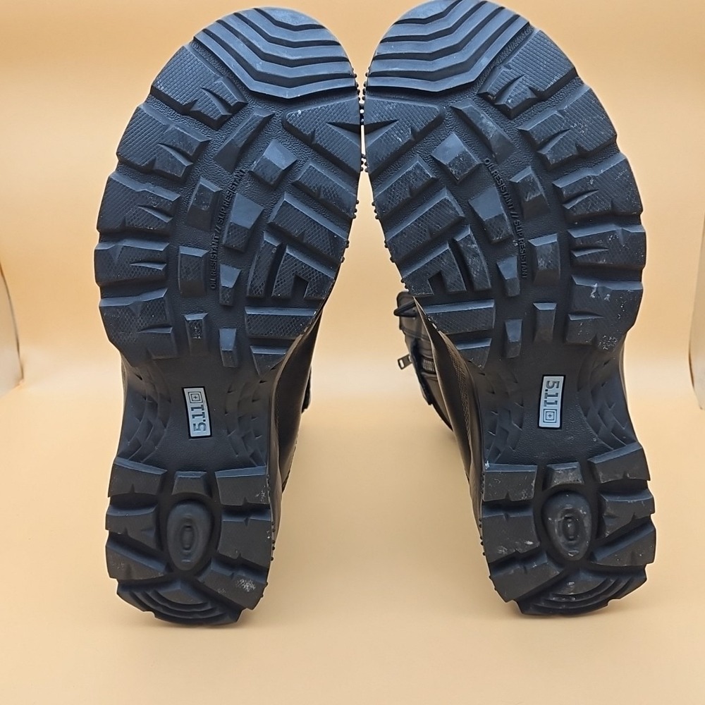 5.11 Tactical Boots ATAC 8" Station Composite Toe Men's Size 13 Black Shoes - Picture 7 of 11